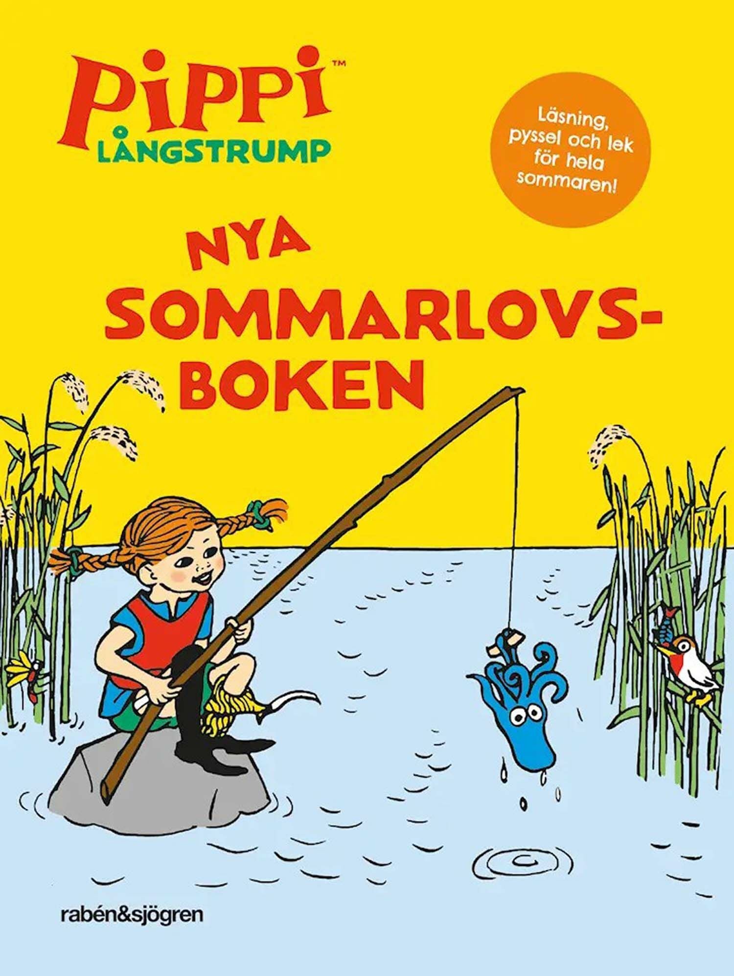 Pippi Långstrump Aktivitetsbok Nya Sommarlovsboken