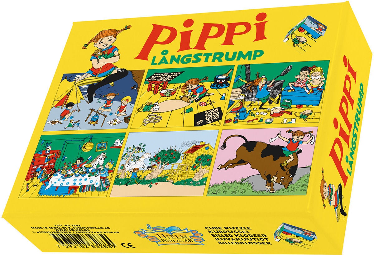 Pippi Långstrump Kubpussel