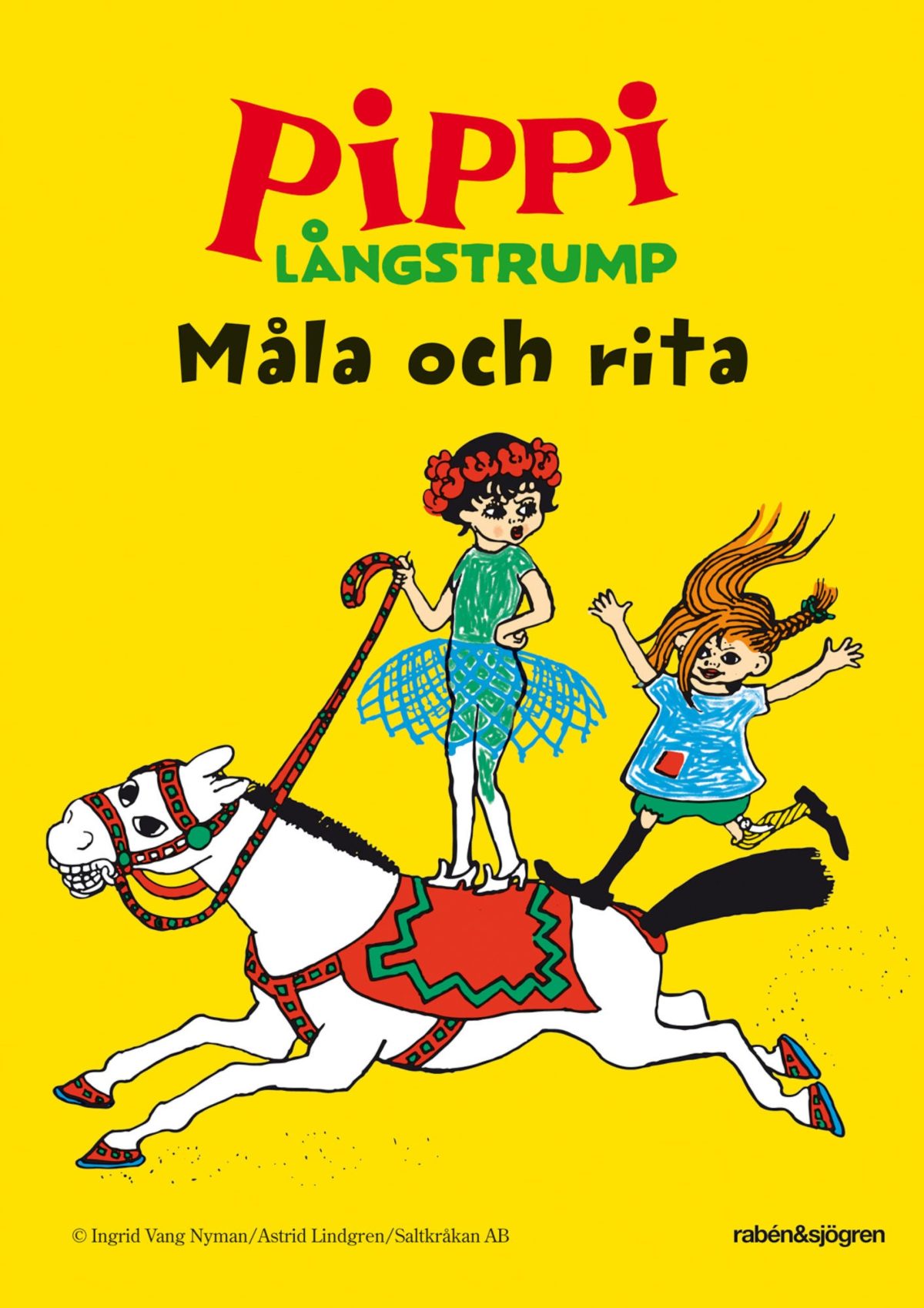 Pippi Långstrump Måla Och Rita