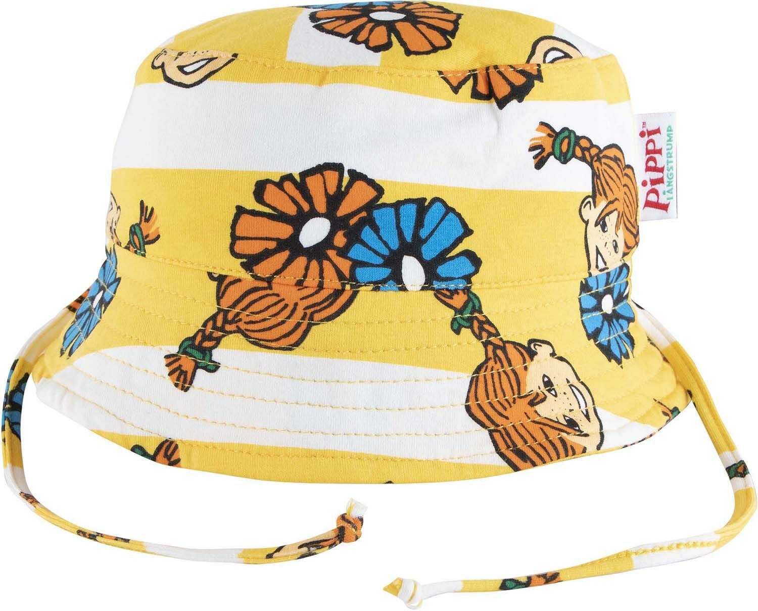Pippi Långstrump Och blommor Solhatt