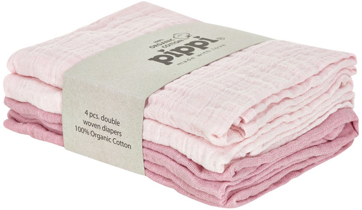 Pippi Muslinfilt 4-pack