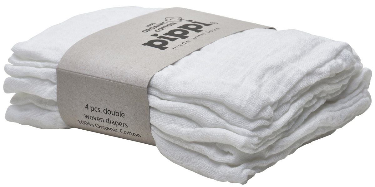 Pippi Muslinfilt 4-pack