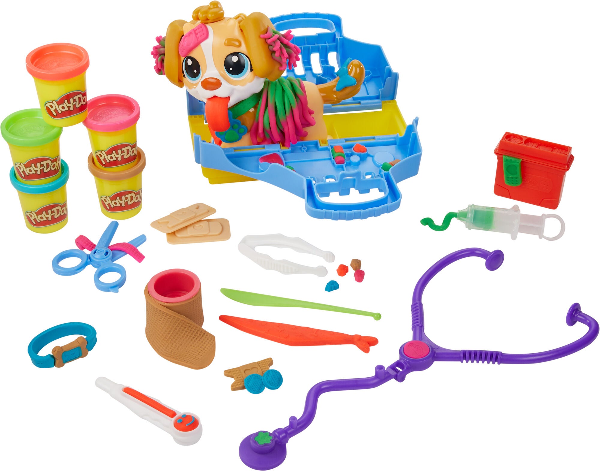 Play-Doh Care N Carry Vet Lekset Leklera|