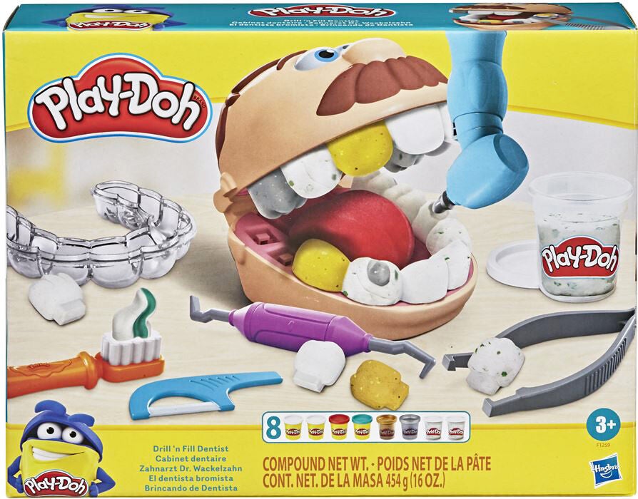 Play-Doh Drill 'n Fill Tandläkarset|