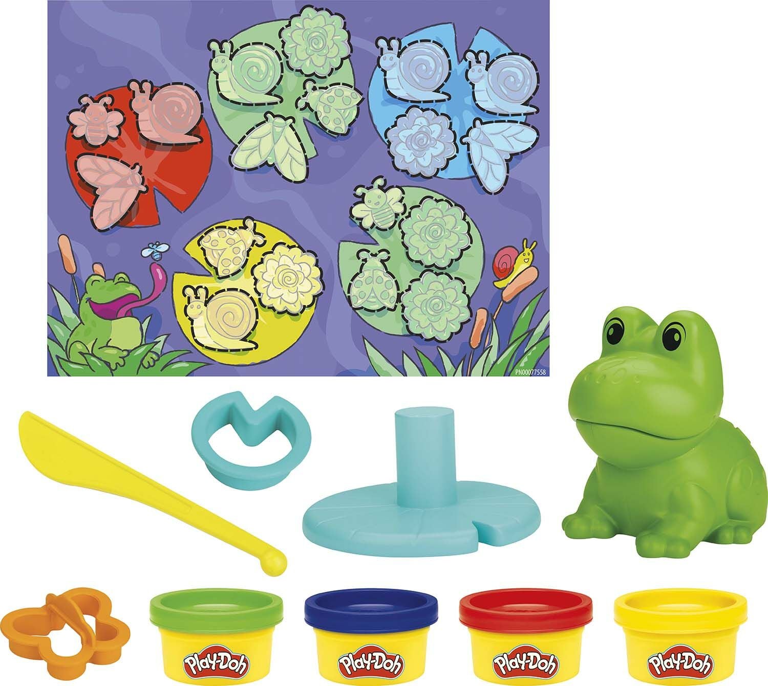 Play-Doh Leklera Frog N Colors Starter Set|