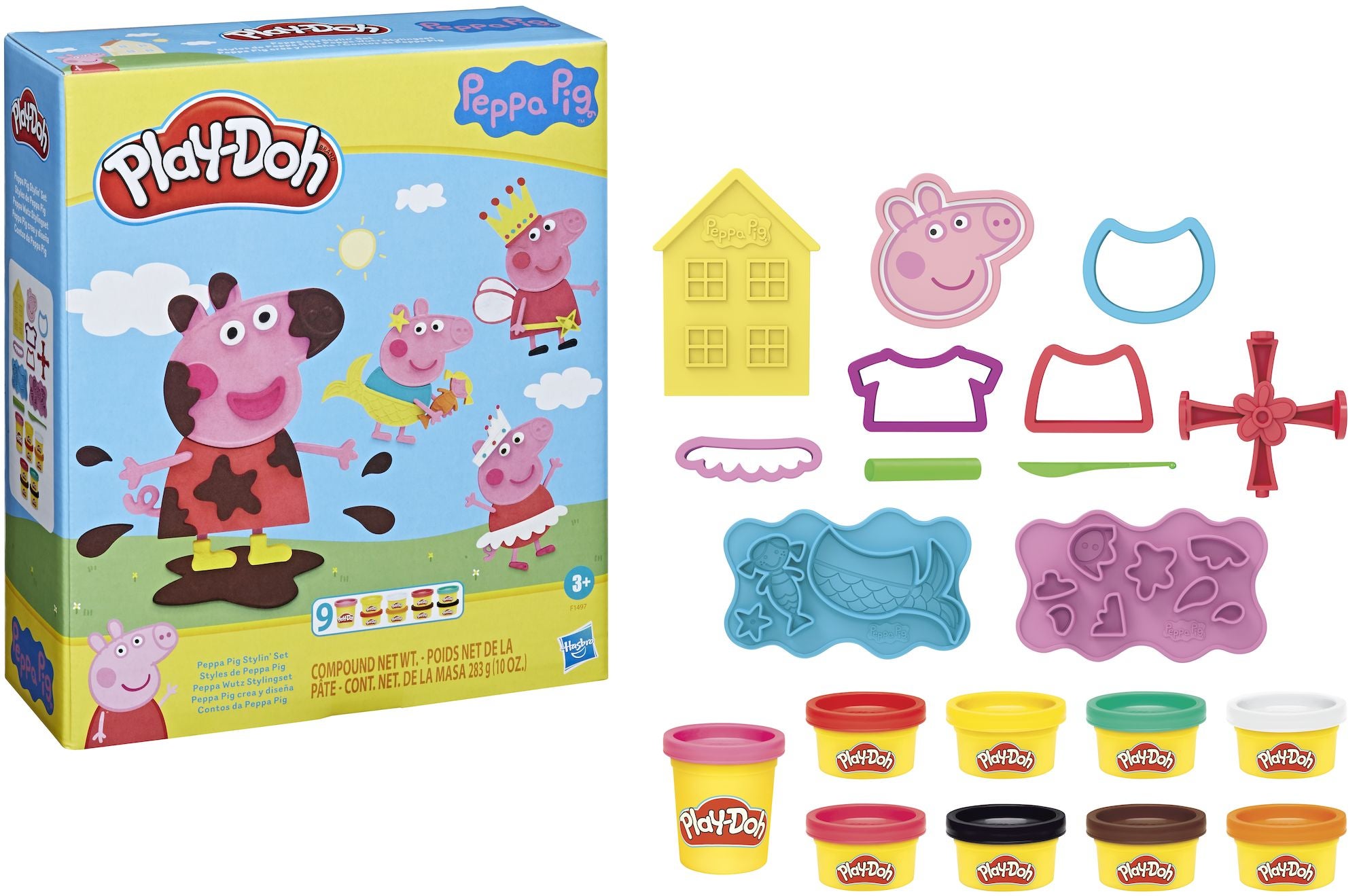 Play-Doh Leklera Greta Gris Stylingset|