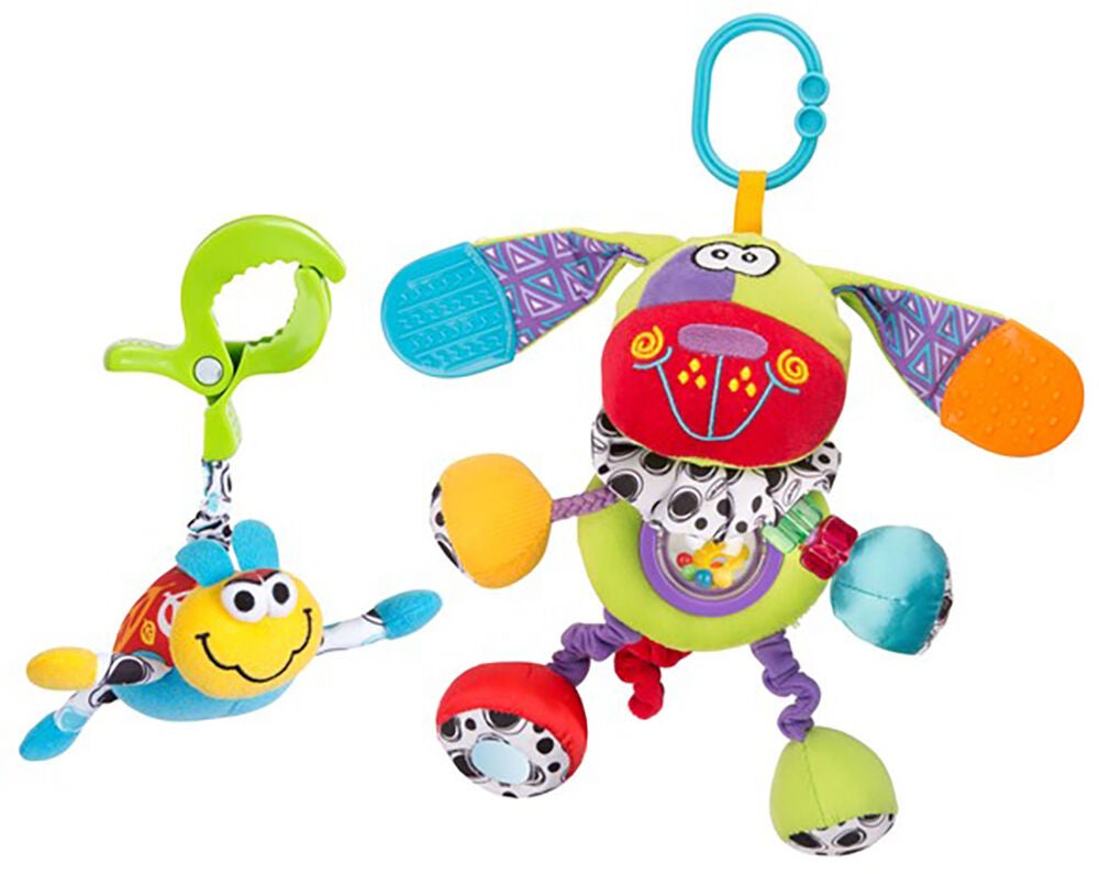 PlayGro Encouraging Discovery Barnvagnsleksak 2-pack