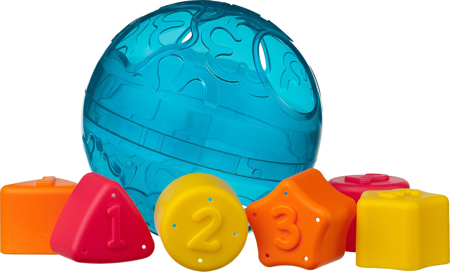 PlayGro Roll &  Sort Ball Aktivitetsleksak|Blå