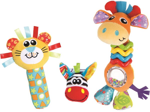 PlayGro Sensory Development Skallror Gåvoset