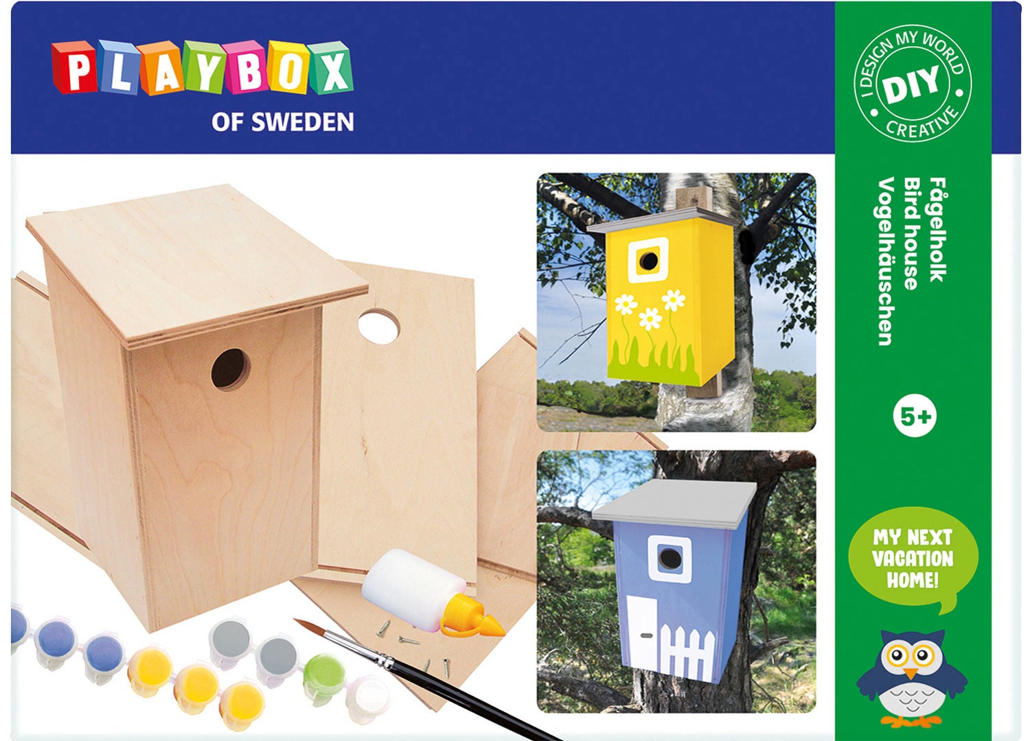 Playbox Pysselset Fågelholk
