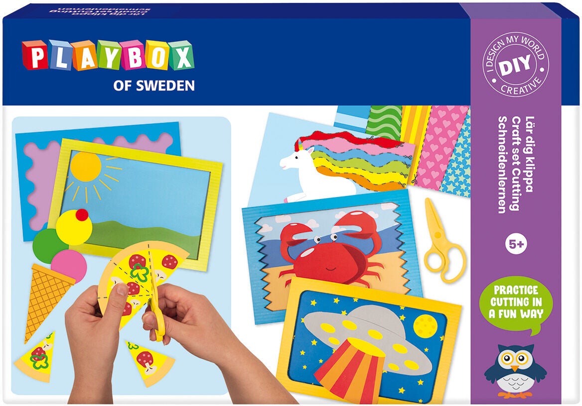 Playbox Pysselset Lär Dig Klippa