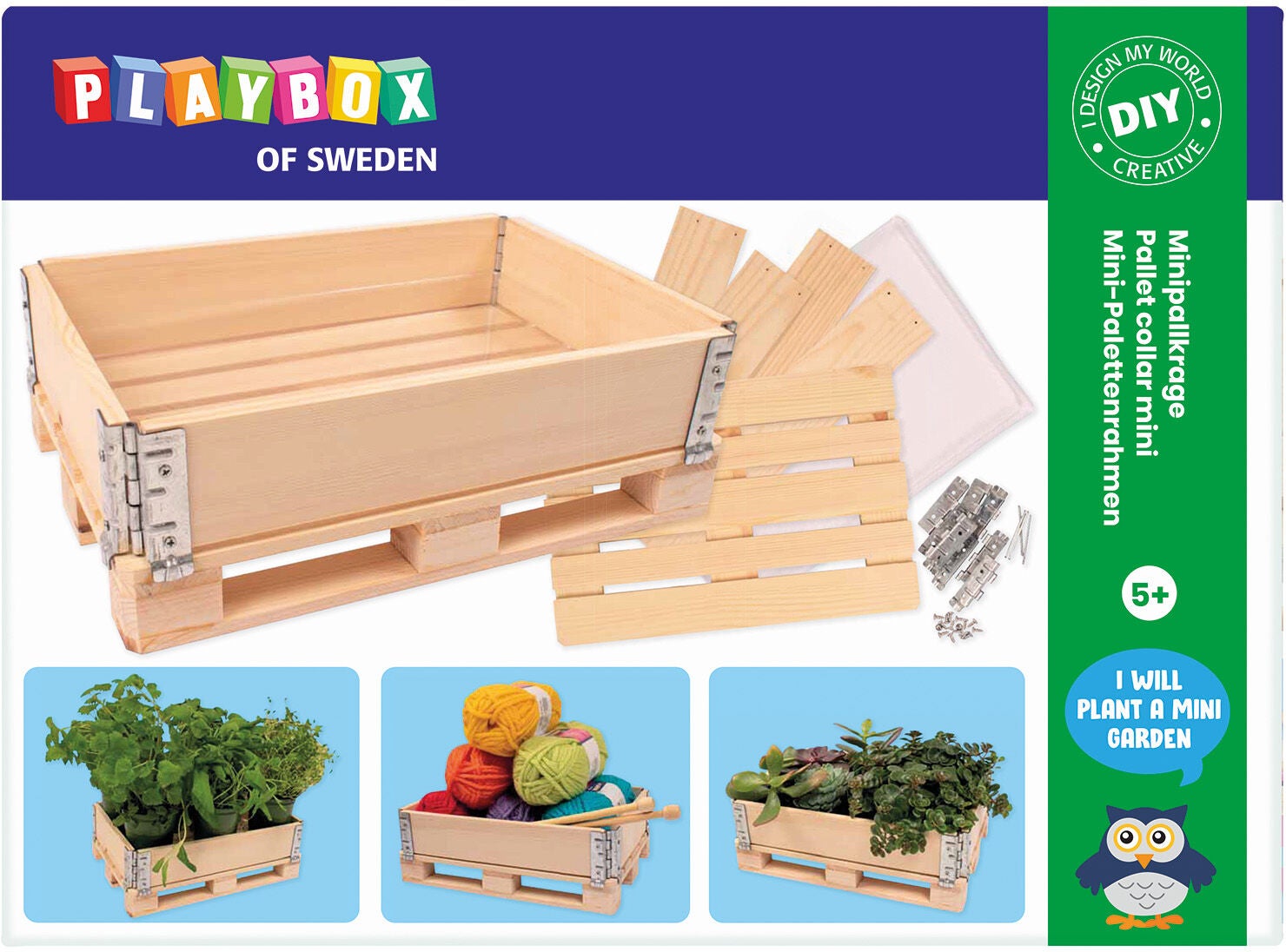 Playbox Pysselset Mini Pallkrage