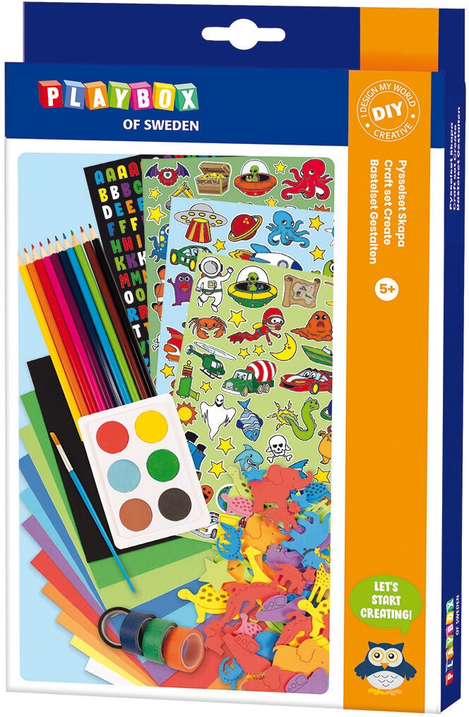 Playbox Pysselset Skapa Hav &  Rymd