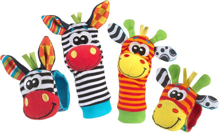Playgro Skallra Jungle Wrist Rattle