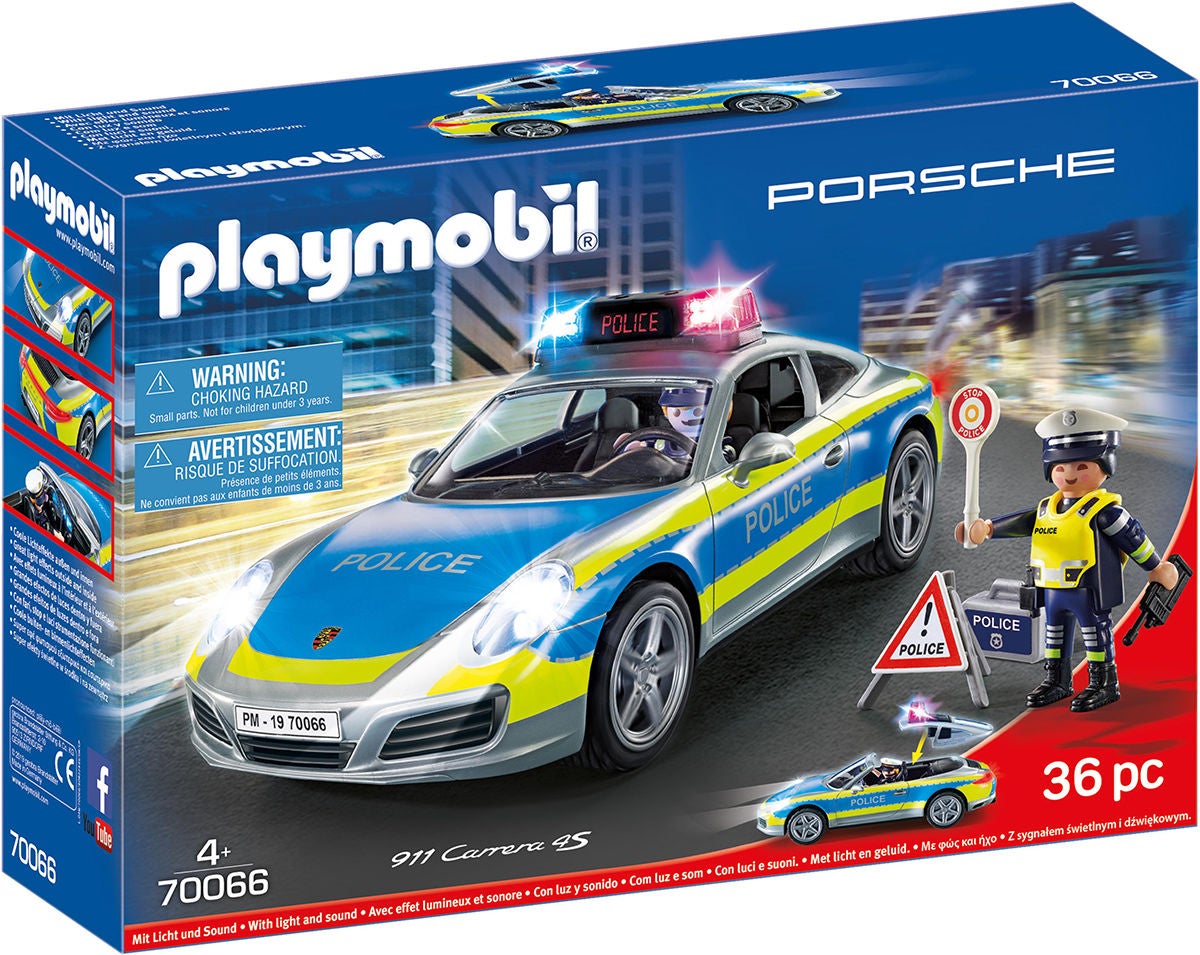 Playmobil 70066 Porsche 911 Carrera 4S Polis|