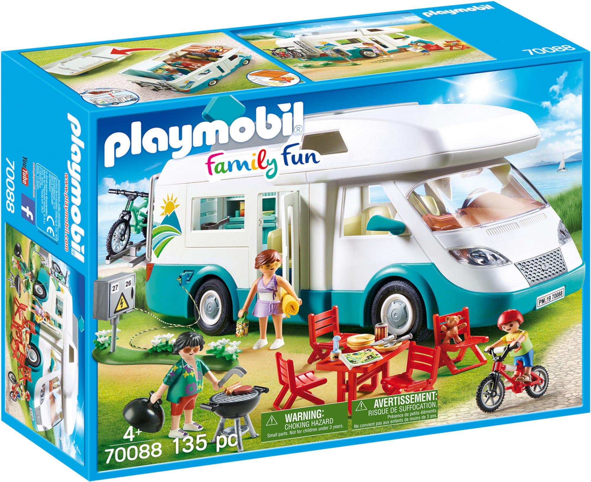 Playmobil 70088 Family Fun Familjehusbil|