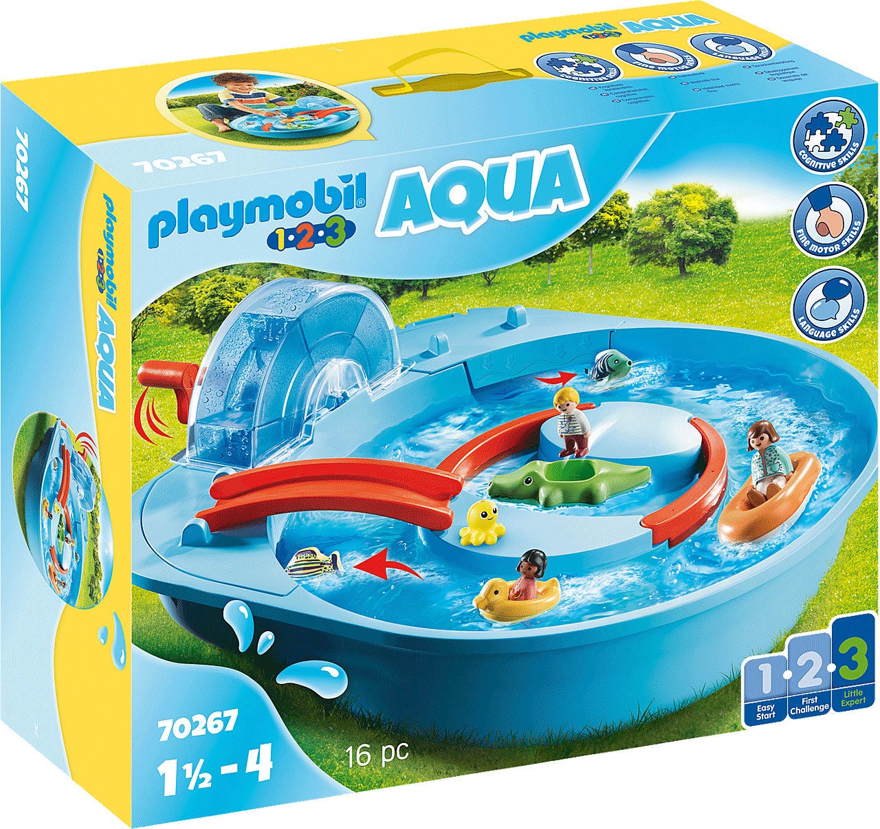 Playmobil 70267 123 Aqua Äventyrsvattenbana|