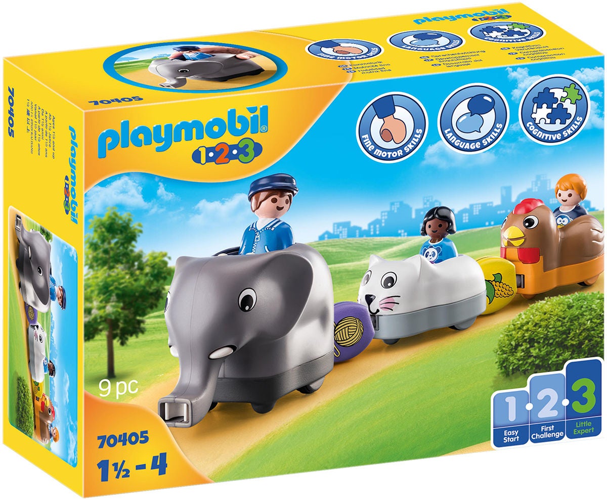 Playmobil 70405 123 Djur Tåg|