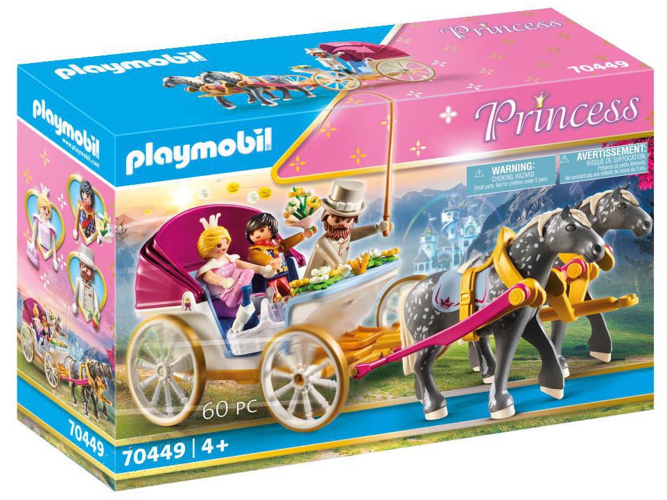 Playmobil 70449 Princess Romantisk hästdragen vagn|