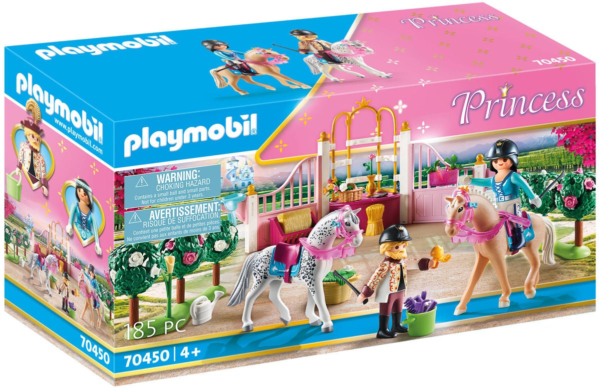 Playmobil 70450 Princess Ridlektioner i stallet|