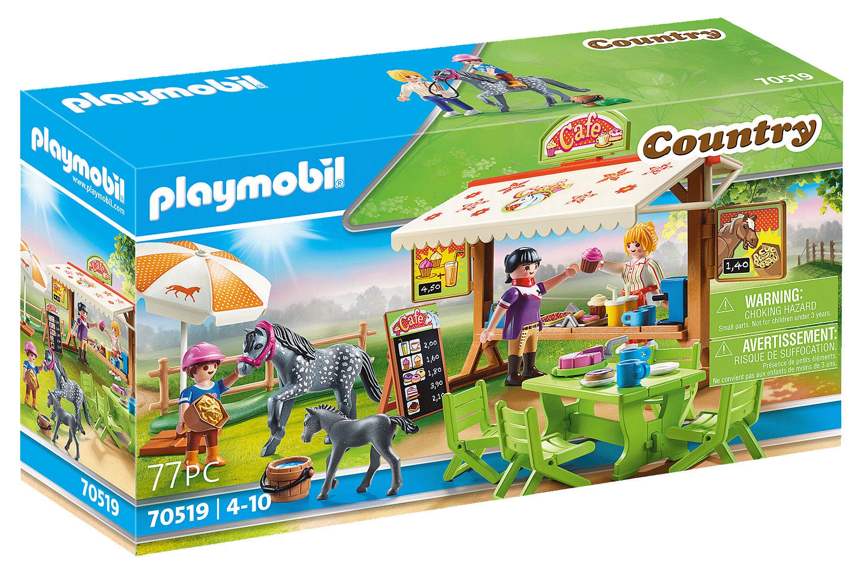 Playmobil 70519 Country Ponnykafé|