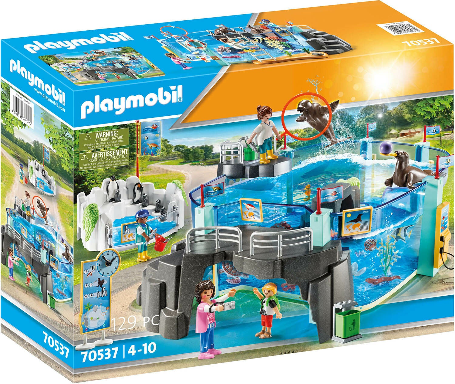 Playmobil 70537 Family Fun Lekset En Dag På Akvariet|