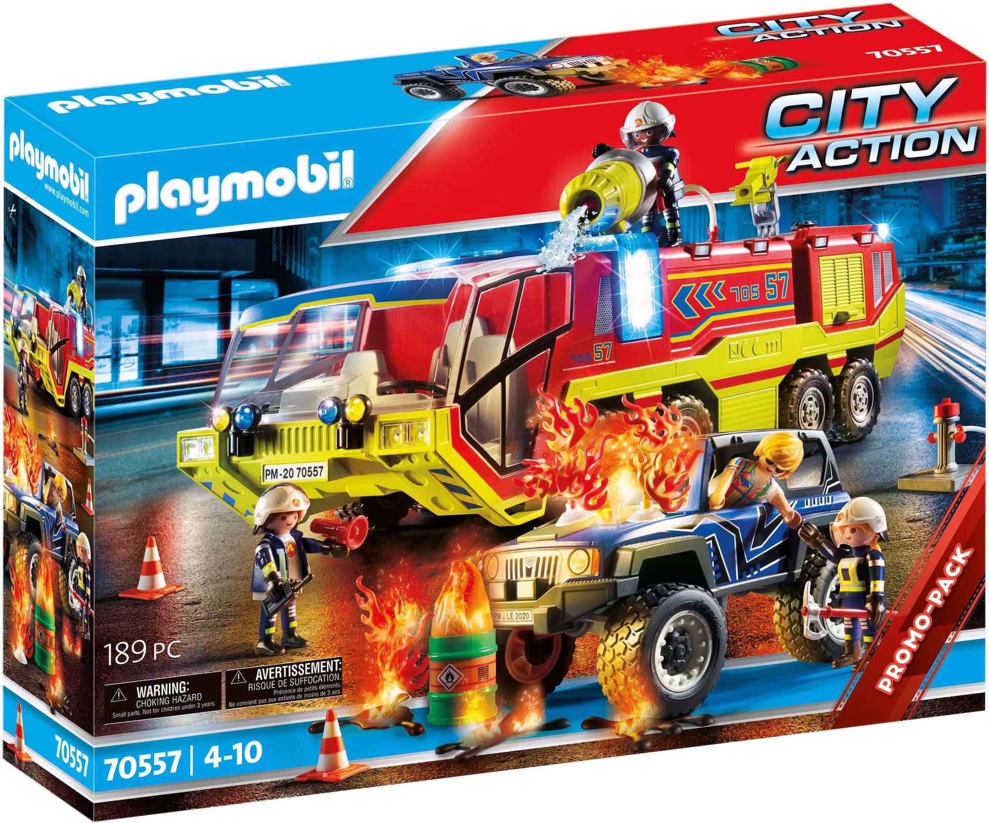 Playmobil 70557 City Action Brandkår|
