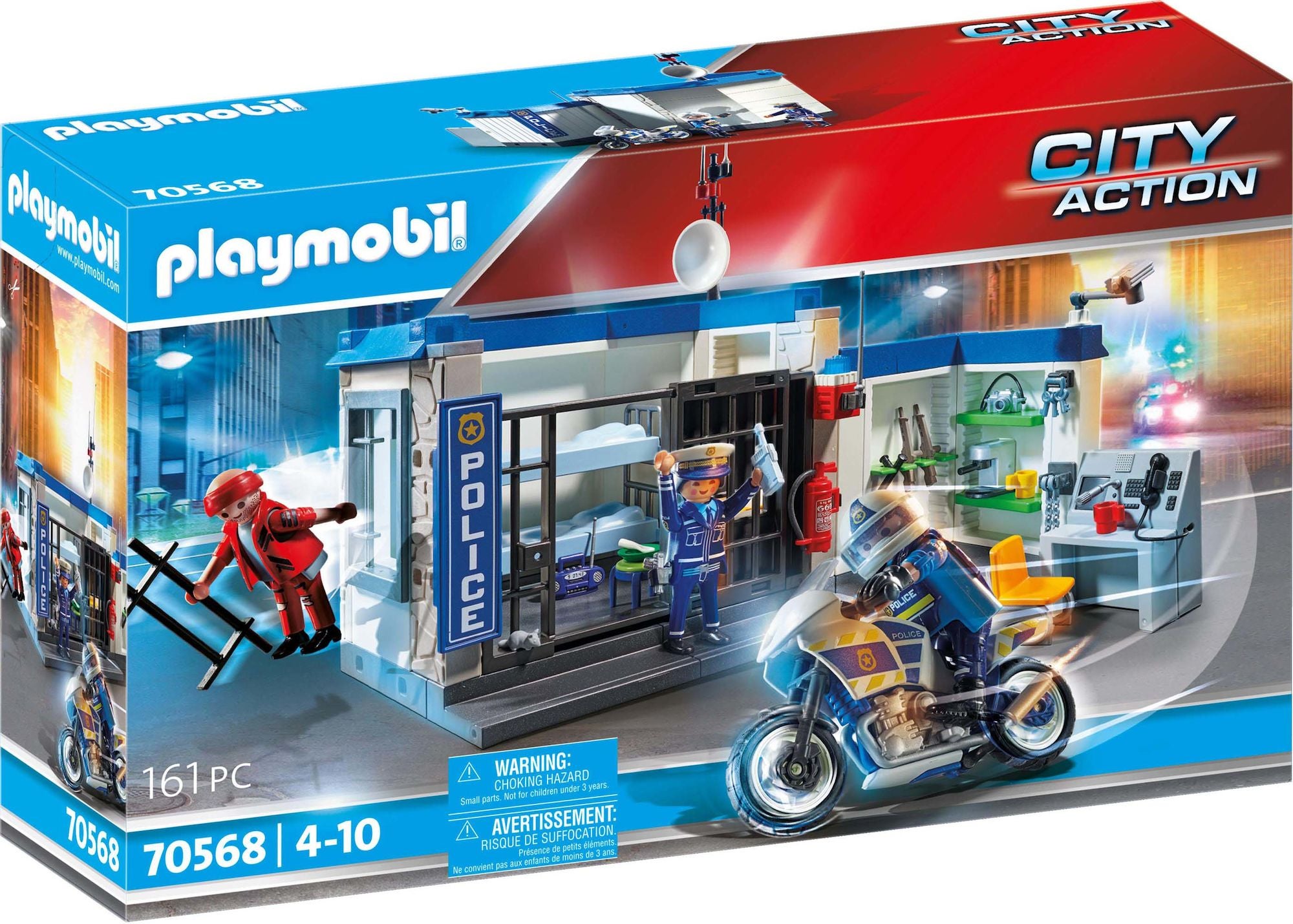 Playmobil 70568 City Action Fängelseflykt|
