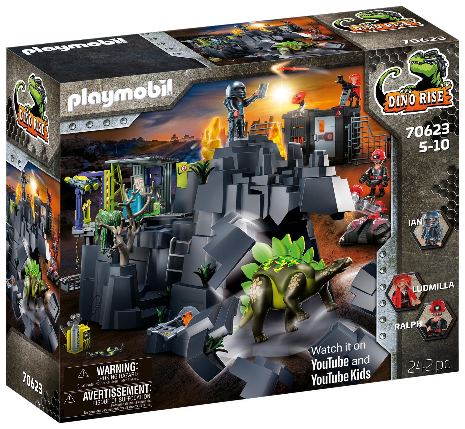 Playmobil 70623 Dino Rise Dino Rock|