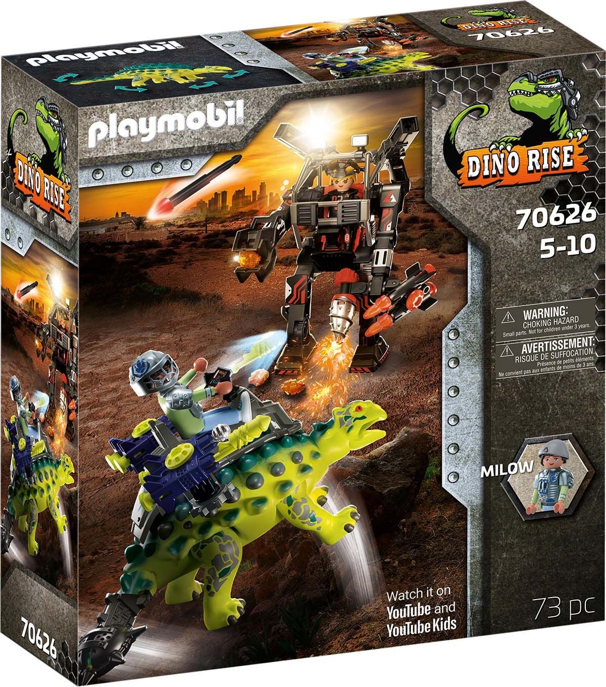Playmobil 70626 Dino Rise Saichania: Roboten invaderar|