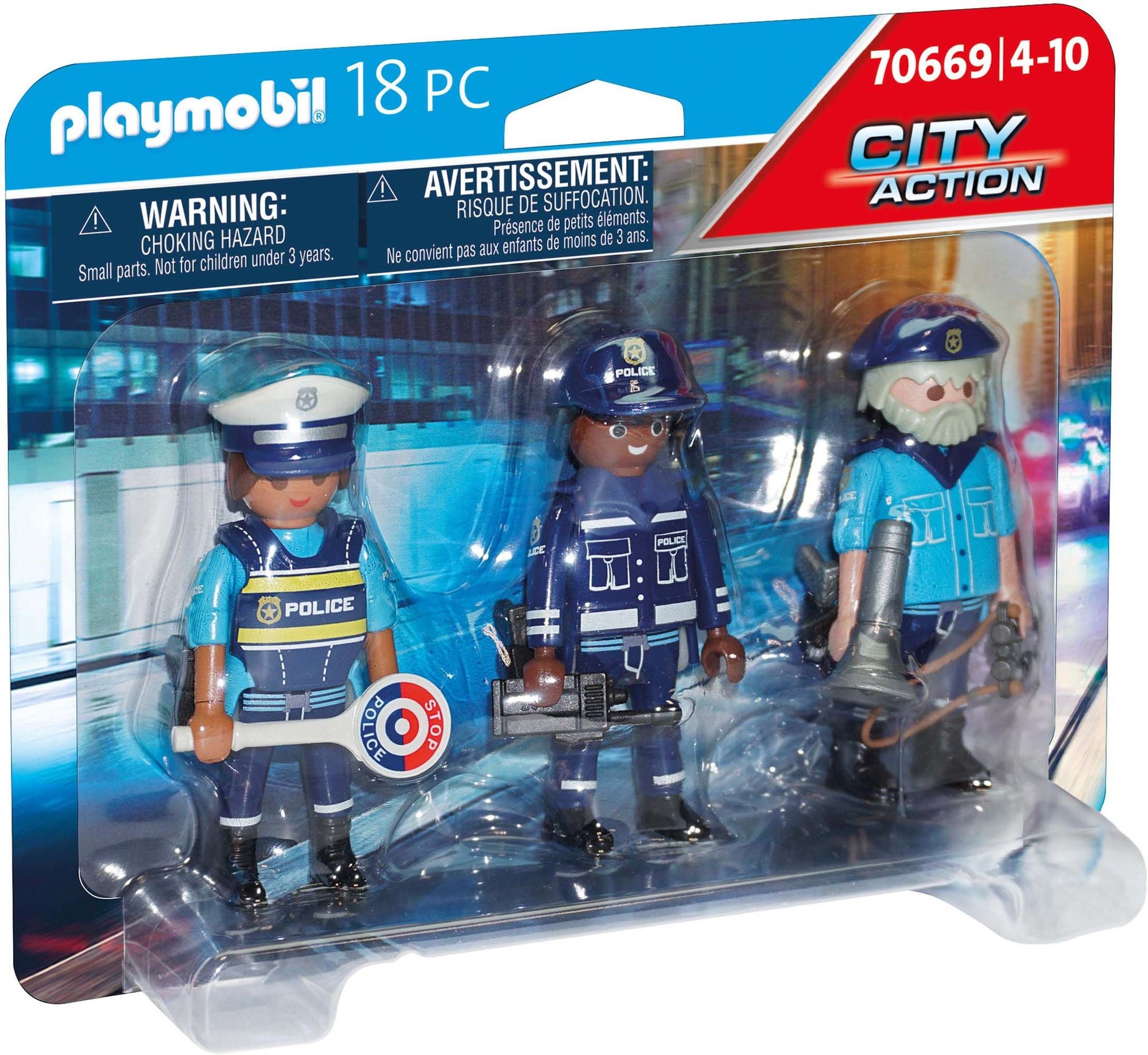 Playmobil 70669 City Action Polis Figurset|