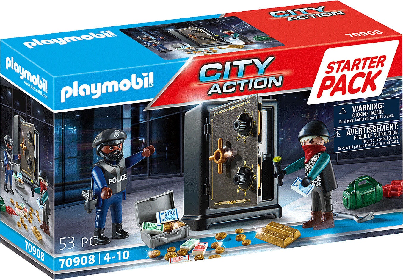 Playmobil 70908 Starter Pack Bankrånare|