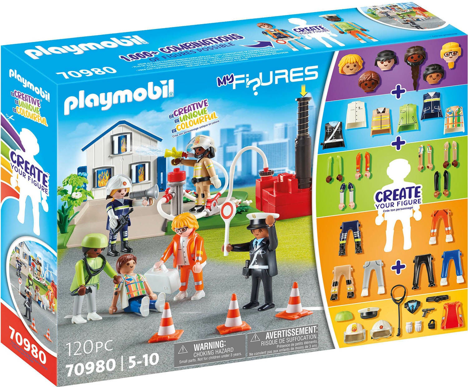 Playmobil 70980 My Figures Lekset Räddningsuppdrag|
