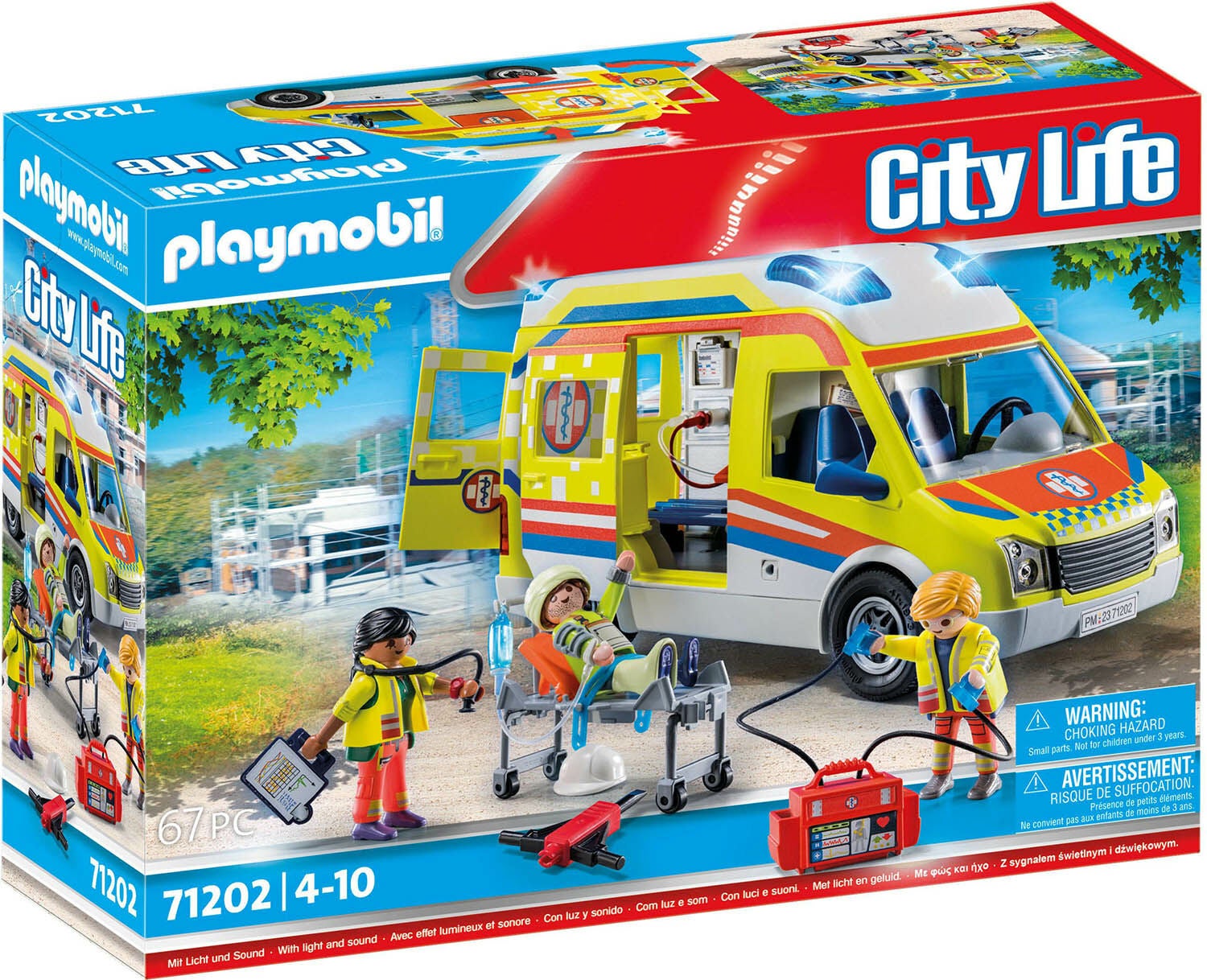 Playmobil 71202 City Life Ambulans|