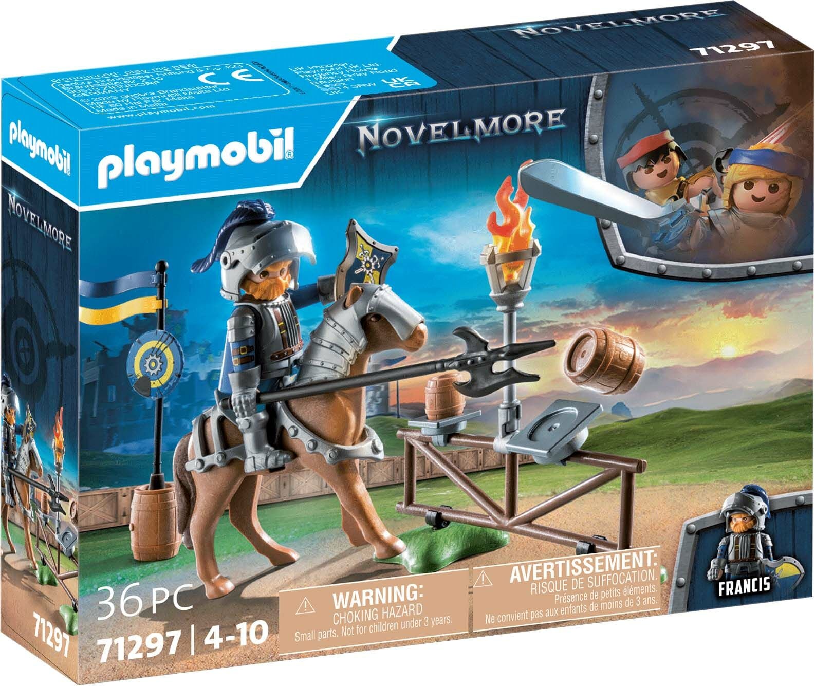 Playmobil 71297 Novelmore Byggsats Övningsfält|