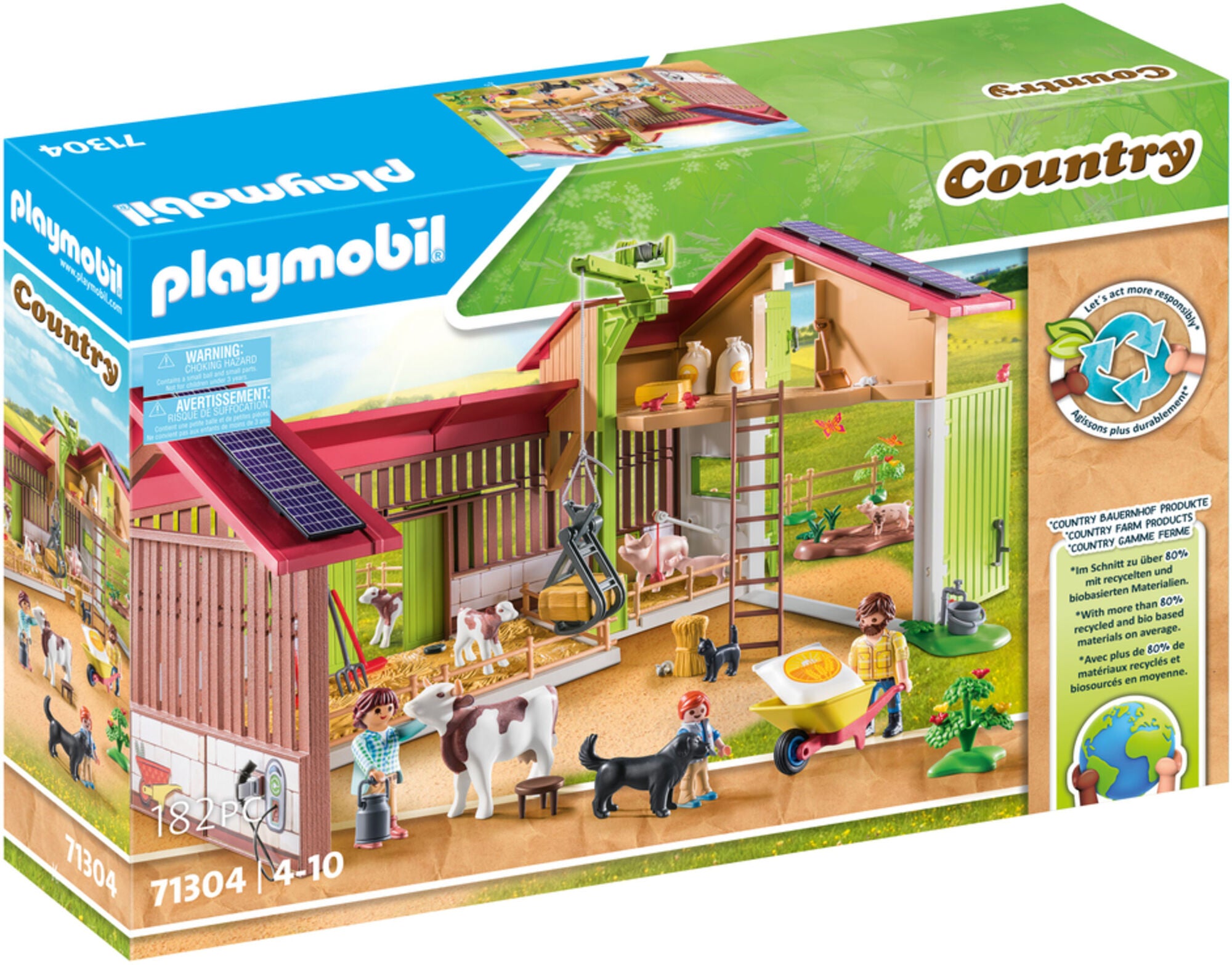 Playmobil 71304 Country Stor Bondgård|