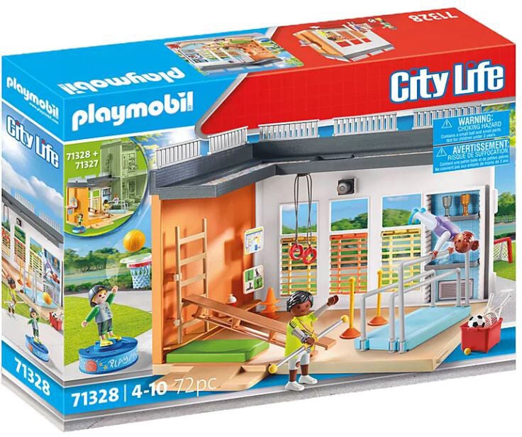 Playmobil 71328 City Life Byggsats Gymnastiksal Tillbyggnad|