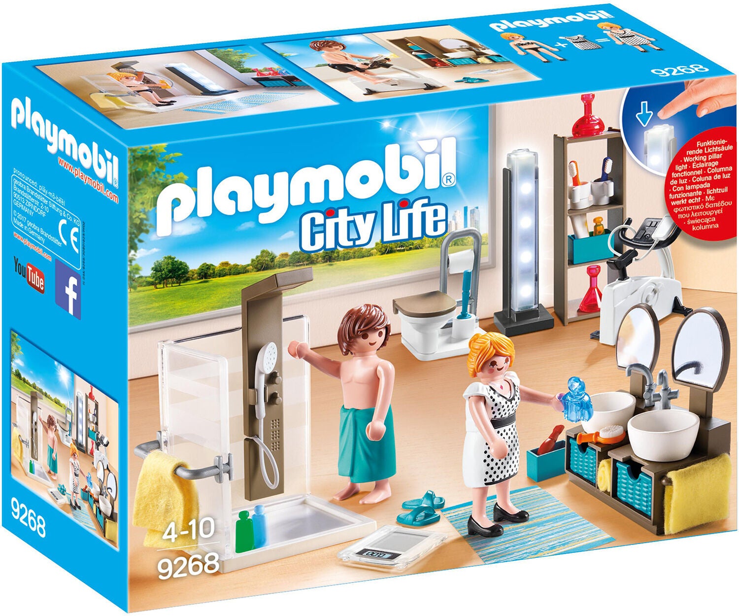 Playmobil 9268 City Life Badrum|