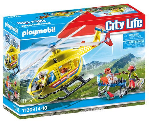 Playmobil City Life Medical Helicopter Byggsats|