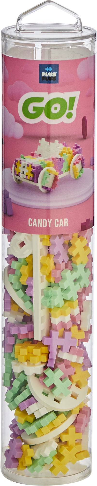 Plus-Plus Tube Color Cars Candy 200 Delar|