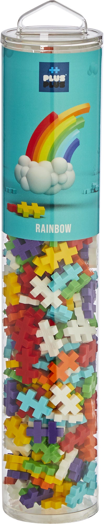 Plus-Plus Tube Rainbow Color Mix 240 Delar|