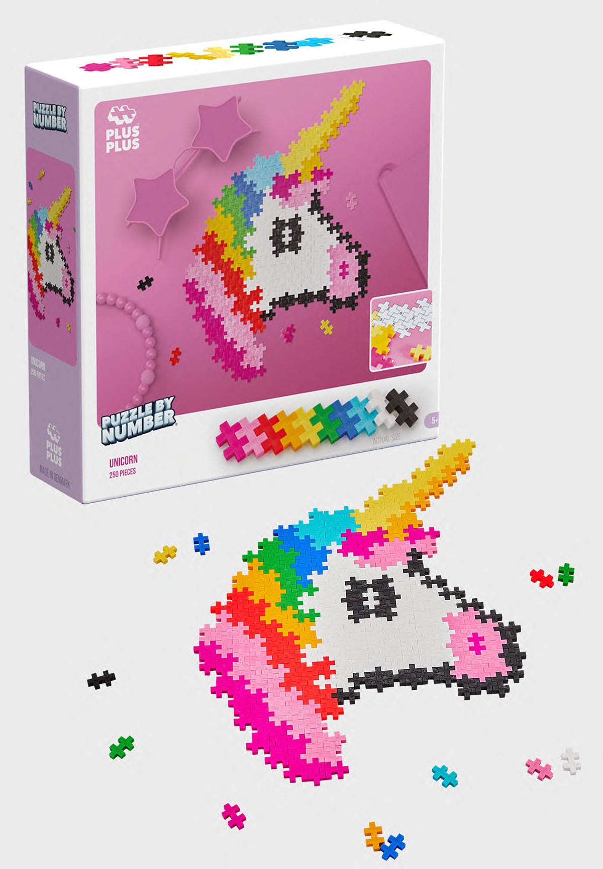 PlusPlus Unicorn Barnpussel 250 Bitar|