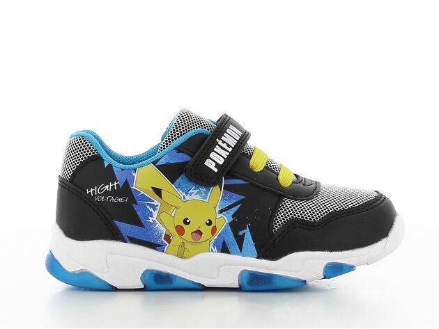 Pokémon Blinkande Sneakers|Black/Turkish Blue