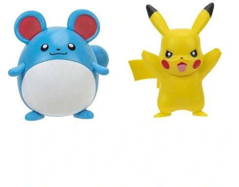 Pokémon Figurer Marill &  Pikachu|