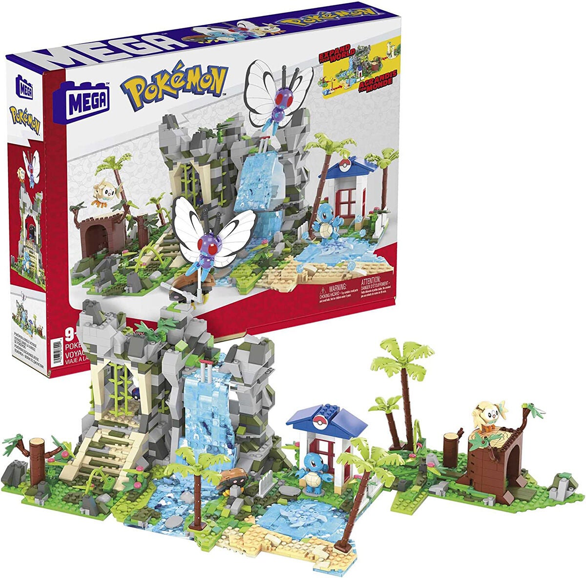 Pokemon Mega Ultimate Jungle Expedition Lekset 1347 Bitar|