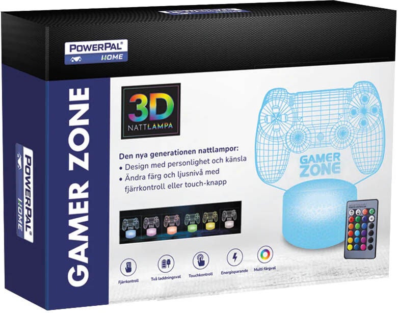 Powerpal 3D-nattlampa|