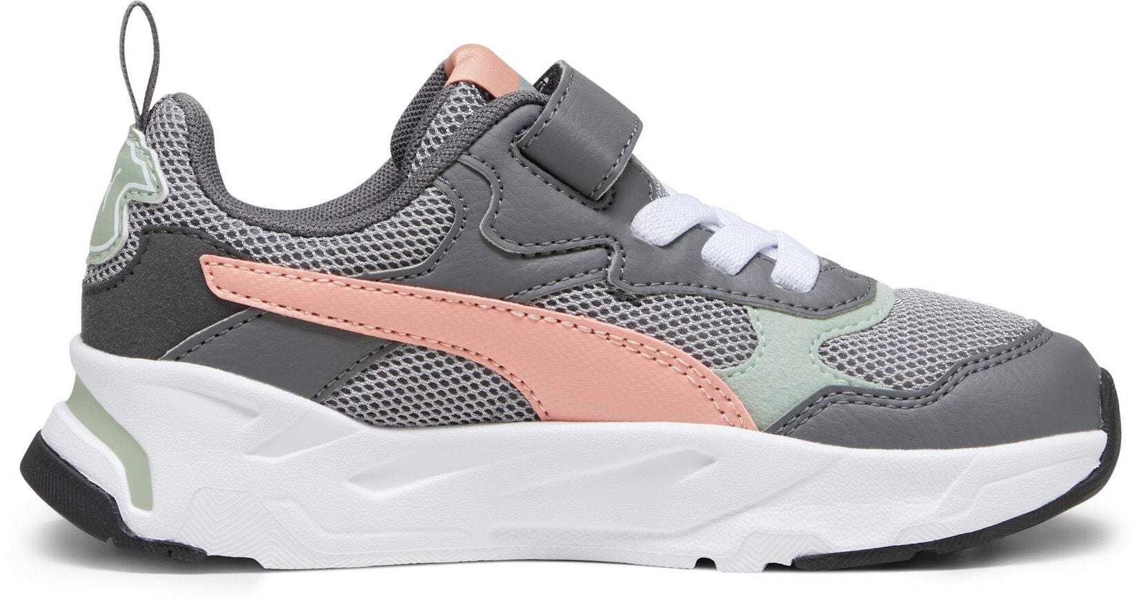 Puma Trinity AC PS Sneakers|Concrete Gray/Poppy Pink/Cool Dark Gray
