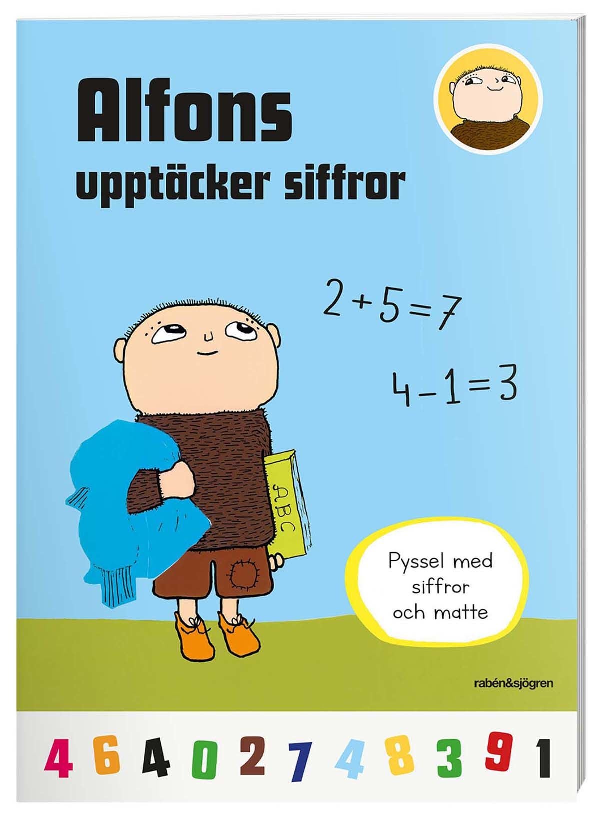 Rabén &  Sjögren Alfons Åberg Upptäcker Siffror