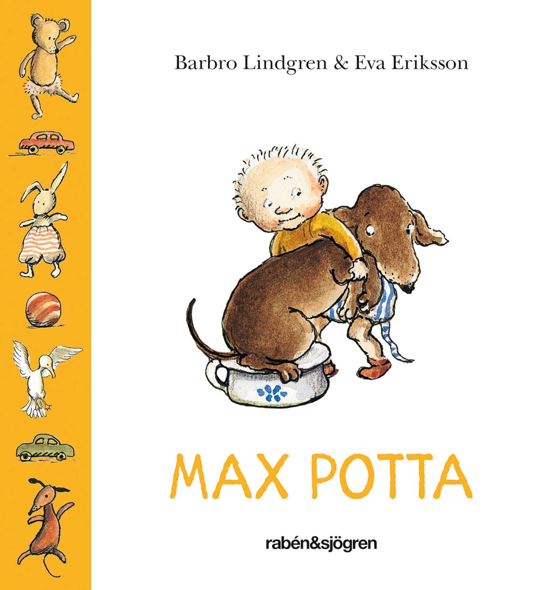 Rabén &  Sjögren Bok Max Potta