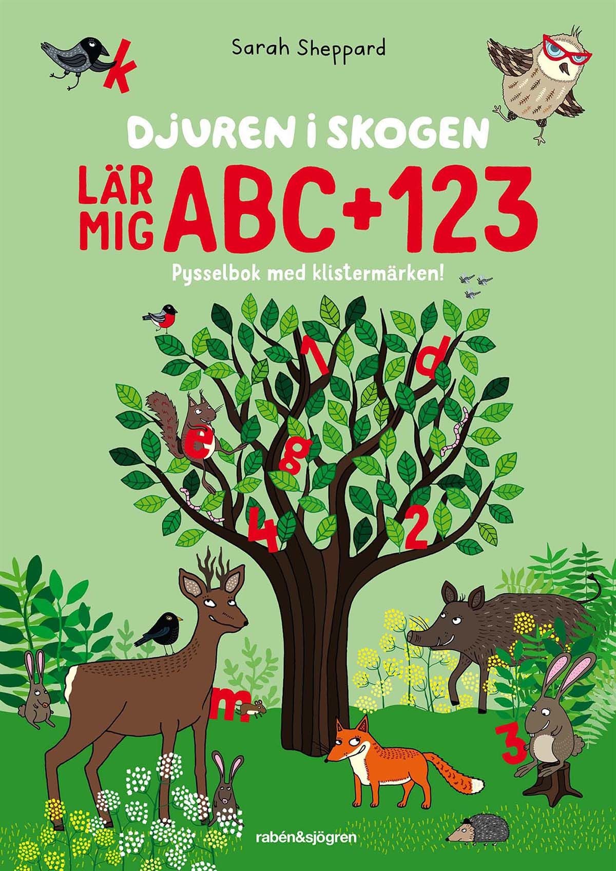 Rabén &  Sjögren Djuren I Skogen Lär Mig ABC &  124